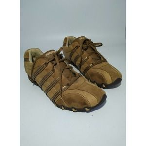 Skechers Brown Suede Cyclist Sneakers